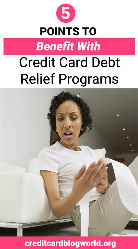 5 Points to Benefit with Credit Card Debt Relief Programs | Debt relief ...