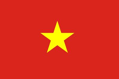 Vietnam flag vector - Country flags