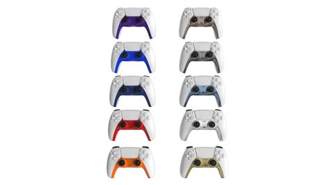 Unofficial PS5 controller covers surface in 10 different colors ...