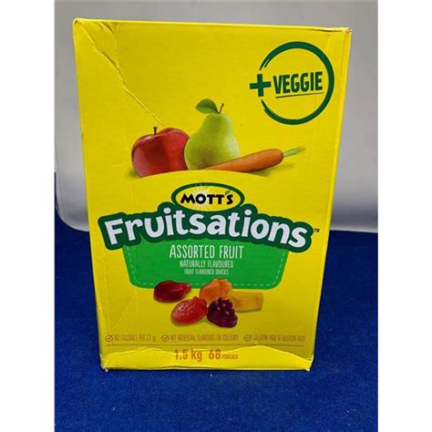 Mott's Fruitsations Assorted Fruit Gummies (68 pchs)