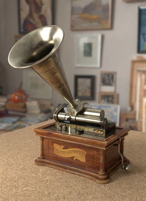 ArtStation - Graphophone Prop