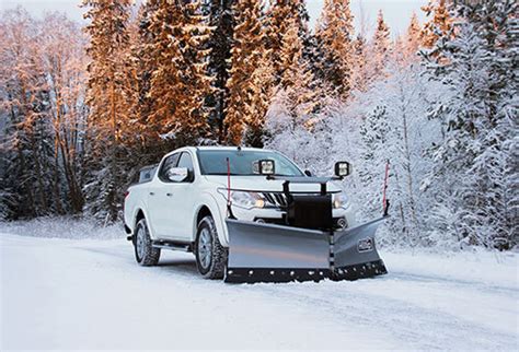 Durable and Light V-Plow Pickup Snow Plow | Hilltip