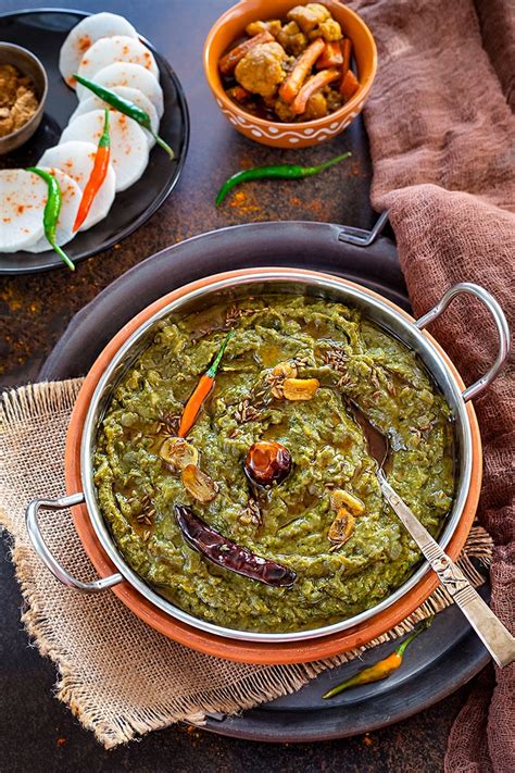 Sarson Ka Saag ( both Instant Pot and Stovtop version) - Ruchiskitchen