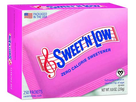 Amazon.com: Sweet'N Low Sweetener, 250 Count Packets: Prime Pantry