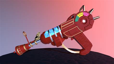 Ray Gun - 3D model by keelyanne [25f81a1] - Sketchfab