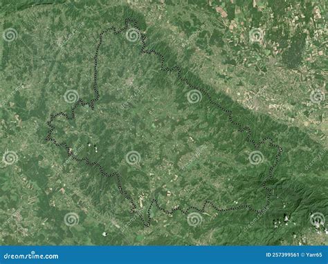 Bjelovarska-Bilogorska, Croatia. High-res Satellite. No Legend Stock Illustration - Illustration ...