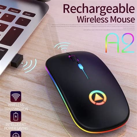 Wireless Rechargeable Mouse for Computer Laptop - shopZtop