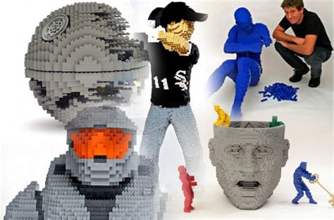 The Art of the Brick - Giant Lego Sculptures by Nathan Sawaya