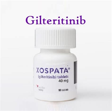 Gilteritinib (Xospata) - Uses, Dose, MOA, Brands, Side effects