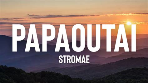 Stromae - Papaoutai ( Lyrics ) - YouTube