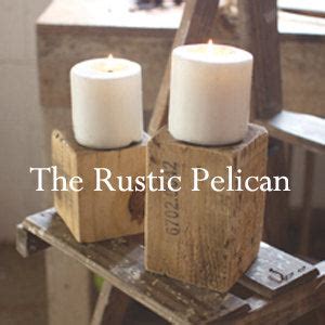 Modern Rustic-Wood Candle Holders-Farmhouse Decor-FREE SHIPPING - The Rustic Pelican