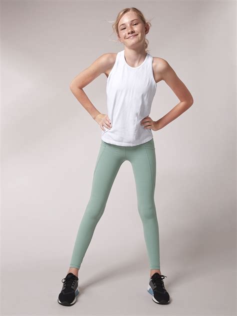 Athleta Girl Power Up Tank | Athleta | Crop top and leggings, Little girl leggings, Girl outfits