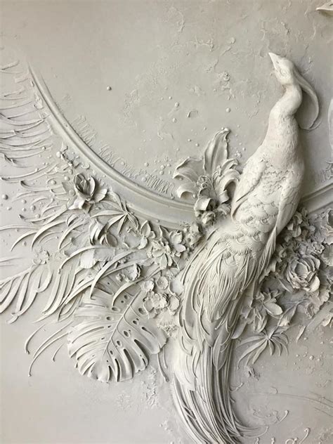 Intricate Bas-Relief Sculpture Resembles Intricate Impressionist Paintings