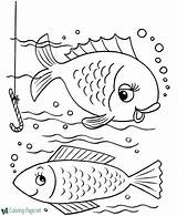Dive Into Fun With Coloring Pages Fishing Adventures sketch template