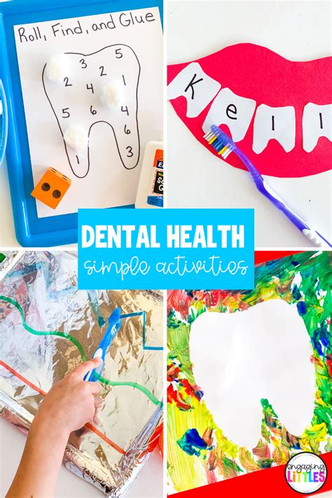 Simple Dental Health Activities for Preschool and Pre-K - Engaging Littles