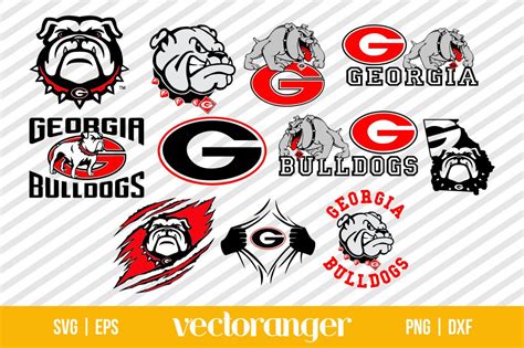 Georgia Bulldogs SVG Bundle | Vectoranger