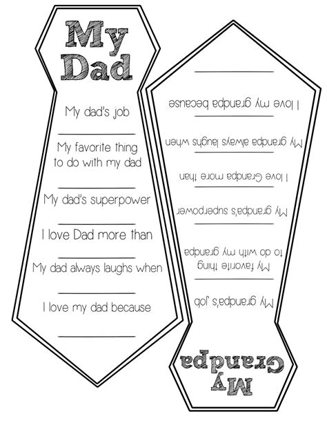 Father's Day Free Printable Cards - Paper Trail Design