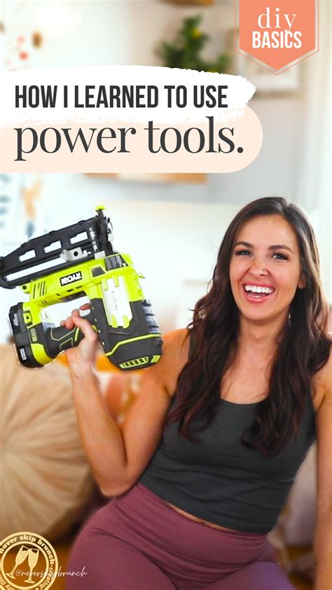 AMAZING! She breaks down how to get started with power tools without fear! | Used power tools ...