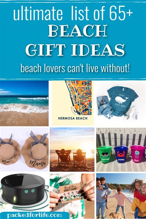 Beach lovers unite! Fun, unique beach gift ideas kids, and adults will love. Beach gift ideas ...