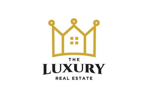 Luxury Real Estate Logo in 2020 | Luxury real estate logo, House logo design, Real estate logo