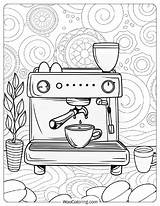 34 Coffee Coloring Pages Free PDF To Print  Woo sketch template