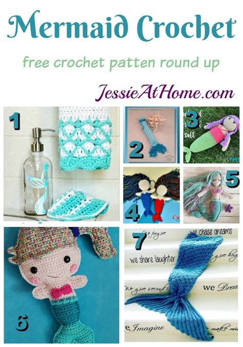 Mermaid Crochet - Jessie At Home