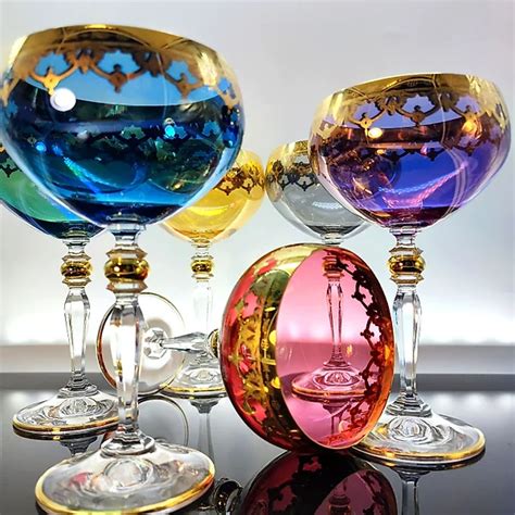 Crystal 2000-present Champagne glasses for Sale in Online Auctions