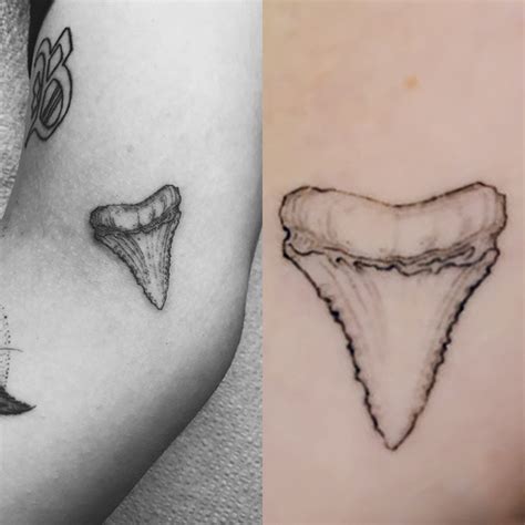 Shark Tooth Tattoo