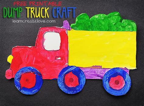 Preschool | Truck crafts, Preschool crafts, Crafts