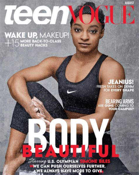 Olympic Stars Gabby Douglas & Simone Biles Cover Teen Vogue ...