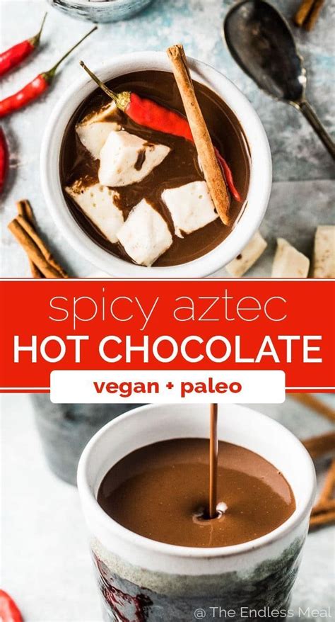 Spicy Aztec Hot Chocolate | Recipe | Hot chocolate recipes, Cocoa recipes, Spicy hot chocolate