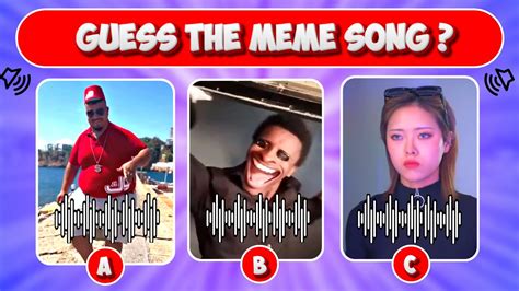 Guess the meme song | Most Viral TikTok meme song - YouTube