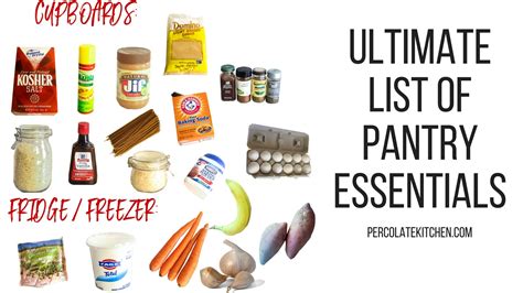 This Is The Ultimate Pantry Essentials Checklist (includes my go-to items!)