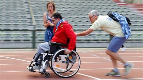 PHOTOS| Javelin throw, Wheelchair race: Seniors take aim at Olympics ...