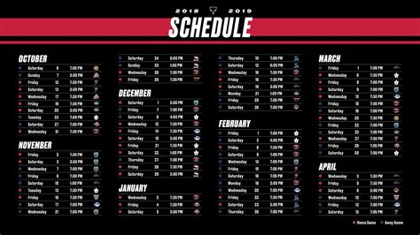 Laval Rocket 2018-19 Season Schedule : r/lavalrocket