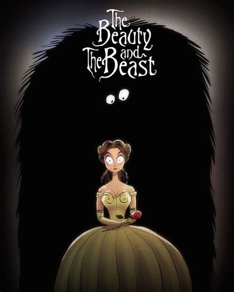 Artist Reimagines Classic Disney Characters as Tim Burton Style ...