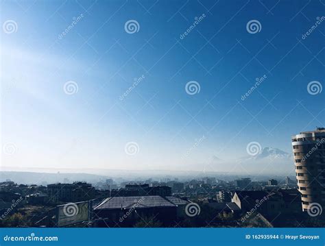 Armenia, Yerevan Mountain Ararat, 4 November 2019. Morning Clear Weather Stock Photo - Image of ...