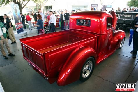 Incredible custom 1940 Ford pickup truck at SEMA... | OPTIMA Batteries