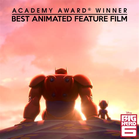 Big Hero 6 won the Academy Award for Best Animated Feature! - Big Hero ...