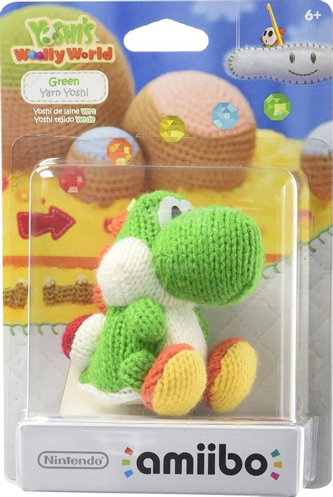 Green Yarn Yoshi amiibo : Amazon.ca: Video Games