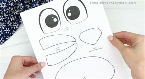 Paper Plate Walrus Craft For Kids [Free Template] | Paper plate crafts ...