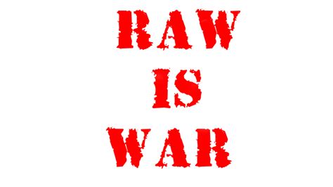 Related Wallpapers - Raw Is War Logo Png (1191x670), Png Download