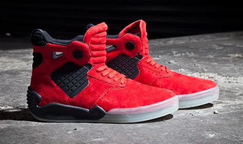 Supra Skytop 4 Red Black Release Info | SneakerNews.com