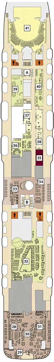 Mein Schiff 1 Deck plan & cabin plan