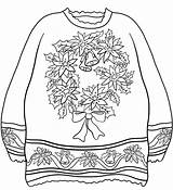 34  Printable Ugly Sweater Coloring Page DolinaNathaniel sketch template