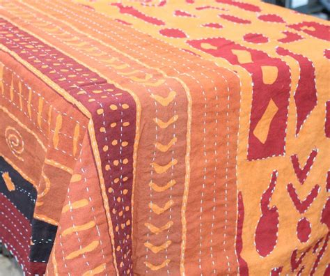 Batik tablecloth | Bali batik, Quilted coverlet, Quilts