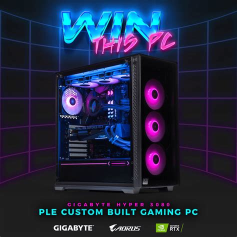 Win a Custom RTX 3080 Gaming PC from PLE - OzBargain Competitions