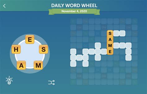 Introducing: Daily Word Wheel for Google Nest — Words With Friends 2 ...