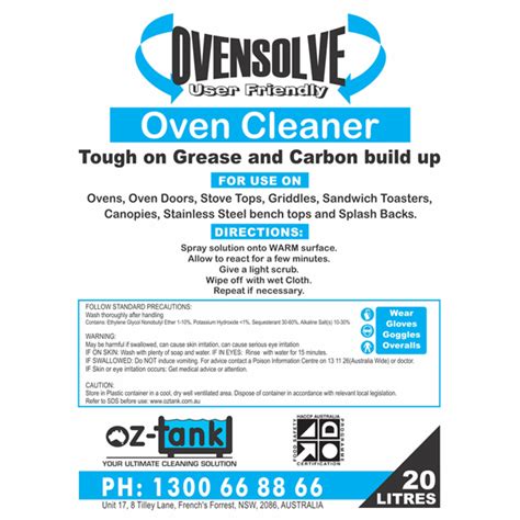 Ovensolve - Commercial Oven Cleaner. Australia-wide delivery.