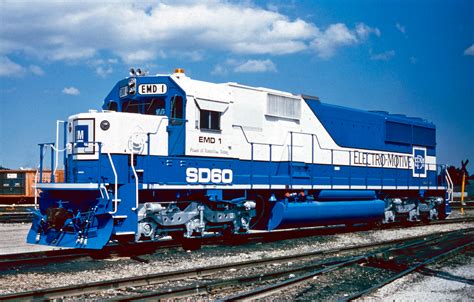 EMD's "SD60" Series: SD60M, SD60I, SD60MAC